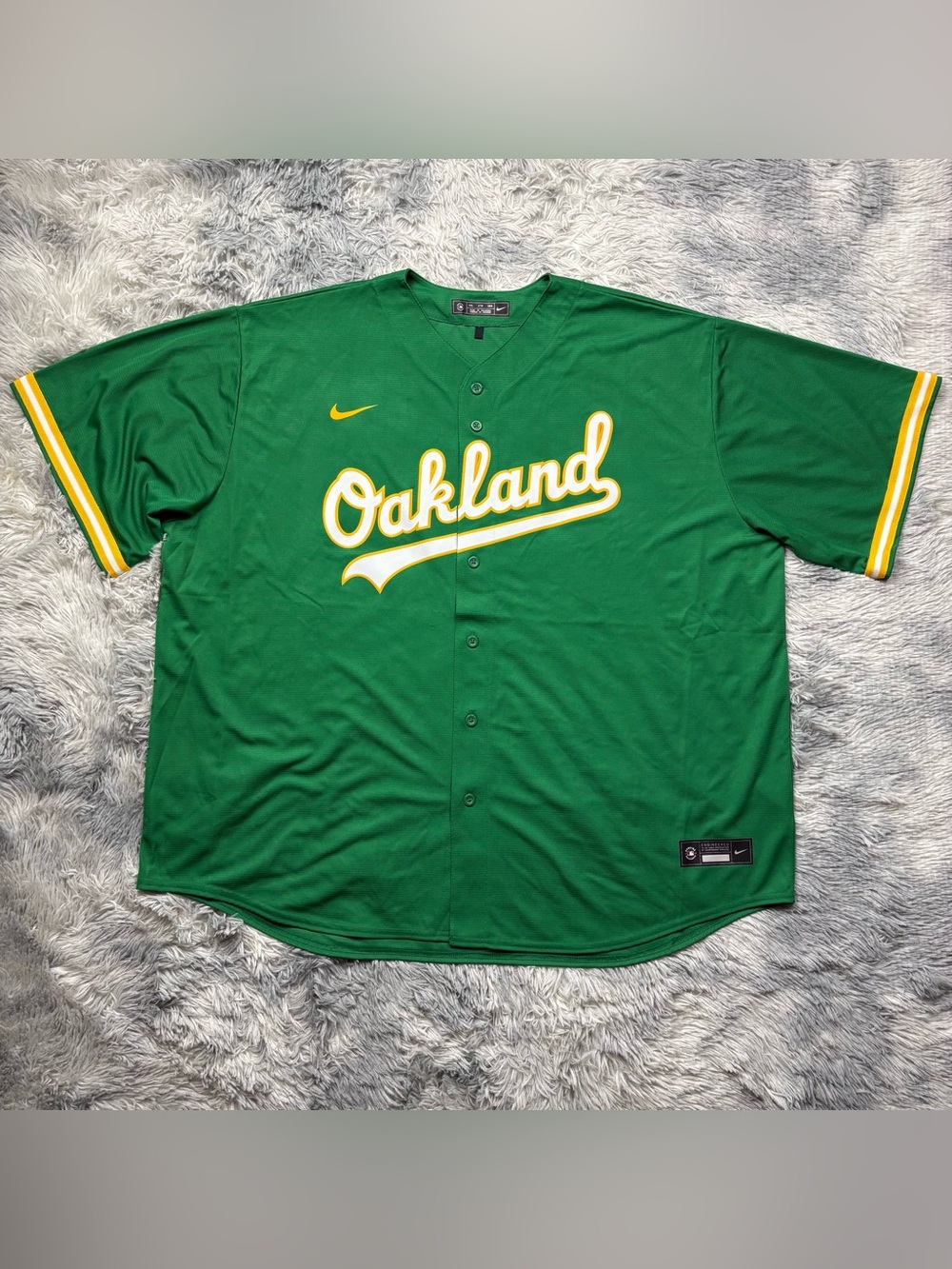 Nike Oakland Athletics Blank Alternate Jersey
